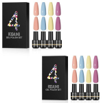 Geelk&uuml;&uuml;nelakkide komplekt ROSALIND, 2 x 4 tk.