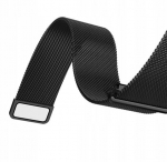 "Best Accessories" roostevabast terasest k&auml;ev&otilde;ru kellale, laiusega 20 mm, must