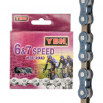Rattakett 1/2 x 3/32, 116L, ketti laius 7.3 mm, Navy/Brown, YBN S50 (40)