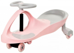Laste auto TwistCar - pastelne roosa Helendavad rattad!