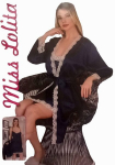 Naiste &ouml;&ouml;s&auml;rgi ja negližee komplekt Miss Lolita 2007, Tumesinine