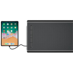 Digitaalne joonistustahvel USB-kaabliga digitaalse joonistamise graafiline tahvelarvuti pliiatsiga Vson Letsketch WP9625, Windowsi ja Mac OS-i seadmetele