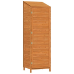Aiakuur vidaXL, pruun, 55 x 52 x 174,5 cm, nulupuit