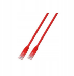 Patchcord Utp Cat.5e 3m Pvc, punane