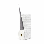 Isekleepivad 3D tapeedid, XPE, telliskivi muster, 3 mm, 1 rull.