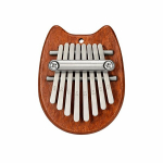8 klahviga mini kalimba, kassike, ripats, 1 tk