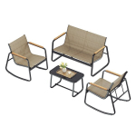 Terrassim&ouml;&ouml;bli komplekt 40x70x42 cm Pruun Teras