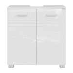 Vannitoakapp 60x30x63 cm Valge MDF
