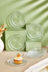 Hermia Concept magustoidutaldrikute komplekt 337GLZ1132, l&auml;bipaistev, 6-osaline