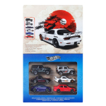 M&auml;nguautode komplekt Hot Wheels JLB23 Jaapani t&auml;navad, 6-pakk, survevalatud 1:64