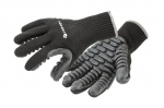 Vibratsioonivastased kummikattega t&ouml;&ouml;kindad Brol, t&auml;iskasvanutele, mustad, HT5K765-9, Hogert