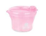 Piimapulbri dosaator Kikkaboo 2-in-1 roosa, 3 sektsiooni, BPA-vaba