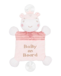 Beebidele m&otilde;eldud m&auml;nguasi Baby on Board Kikka Boo Hippo Dreams pehme kr&otilde;biseva kehaga