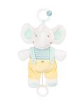 Muusikaline m&auml;nguasi KikkaBoo Elephant Time, pehme pl&uuml;&uuml;&scaron;, rahustavad meloodiad