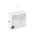 Voodikardin KikkaBoo Seally Me 200x540 cm t&uuml;ll valge