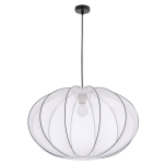 Candelluxi ripplamp Mellow, must/valge