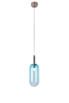 Candellux rippvalgusti Fiuggi 50133213, kroom/sinine