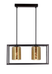 Rippvalgusti Candellux Luri must kuld 2xE27