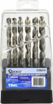 Puurikomplekt Hss metallile, 19 tk., 1-10 mm