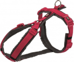 Trixie Premium j&auml;lituskoerte kaelarihmad, M-l: 62-74 cm/25 mm, fuksia/grafiit