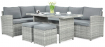Aiam&ouml;&ouml;bli komplekt SALO + tumbadega, Stone Grey