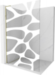 Mexen Kioto L du&scaron;isein Walk-in 70 x 200 cm, valge laine, kuldne - 800-070-103-50-97, 70 x 200 cm