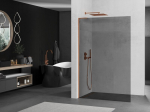Mexen Kioto L du&scaron;isein Walk-in 70 x 200 cm, grafiit, roosa kuld - 800-070-103-60-40