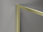 Mexen Kioto-F Du&scaron;inurk Walk-in raami 105 x 80 cm, l&auml;bipaistev 8 mm, kuldne harjatud - 800-105-202-04-55-080