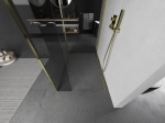 Mexen Kioto du&scaron;isein Walk-in 125 x 110 x 40 cm, l&auml;bipaistev, kuldne - 800-125-110-221-50-00-040