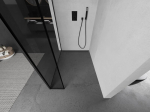 Mexen Kioto du&scaron;isein Walk-in 150 x 30 cm, must raam, must - 800-150-212-70-70-030