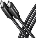 USB-kaabel Axagon AXAGON BUCM32-CM10AB kaabel, USB-C 3.2 Gen 2 USB-C 3.2 Gen 2-le, must - 1 m