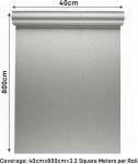 Isekleepuv kile tapeet metallik h&otilde;bedane 40x800 cm &mdash; k&ouml;&ouml;gim&ouml;&ouml;bli renoveerimine, k&uuml;lmiku kleebis, n&otilde;udepesumasina kleebised, pestav vin&uuml;&uuml;ltapeet, dekoratiivkile teras, kapiuste uuendamine, iseliimuv m&ouml;&ouml;blikile