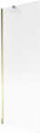 Mexen Next vanniekraan 1-tiibiline 70 x 150 cm, triibuline, kuldne - 895-070-000-00-09-50