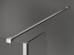 Mexen Kioto du&scaron;isein Walk-in 90 x 80 x 30 cm, must raam, harjatud nikkel - 800-090-080-221-97-70-030