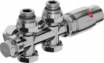 Mexen G00 termostaatiline komplekt nurgat&uuml;&uuml;pi/sirget&uuml;&uuml;pi, Duplex, DN50, kroom - W908-900-01, G 1/2"