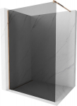 Mexen Kioto du&scaron;isein Walk-in 130 x 200 cm, grafiit 8 mm, roosa kuld - 800-130-101-60-40