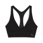 PUMA naiste treeningrinnahoidja PUMA SHAPELUXE PLUNGE BRA - LOW PUMA Black - 52748101, must