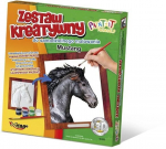 Konvex v&auml;rvimine Hobused - Mustang - Mirage Hobby