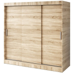 L&uuml;kandkapp riiulite ja riidepuudega Belvedo Gold Sonoma Oak 200 x 200 cm komplekt