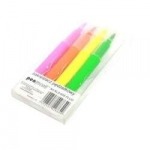 Fluo pintsel highlighter 4 v&auml;rvi - Penword