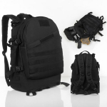 Must ergonoomiline Peterson taktikalises stiilis matkaseljakott 40 l, A4