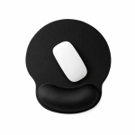 Ergonoomiline randme- ja hiirematt, must, 1 tk