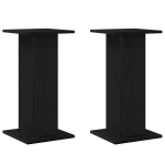 vidaXL taimede alus 2 tk must tamm 30 x 30 x 60 cm