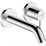 Hansgrohe Tecturis S valamu sisseehitatav segisti, EcoSmart+, kroom, 73350000