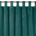 Aksomiņas tums zils aizkari 135&times;225 VELVET