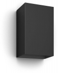 Philips Hue WCA Resonate Outdoor Wall Lantern Black 8 W 2000-6500 Hue White Colour Ambiance