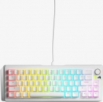 Glorious Gmmk 3 65% mehaaniline klaviatuur, valge, Usb-c, Rgb