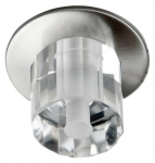 Candellux sisseehitatav valgusti SK-07, hall/l&auml;bipaistev