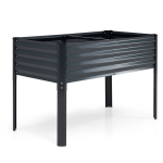 T&otilde;stetud aiapeenar 116.8x61x78.7 cm Hall Metall
