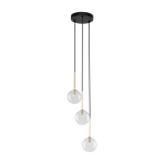 TK Lighting rippvalgusti NILOS MUST/KULDNE 5942